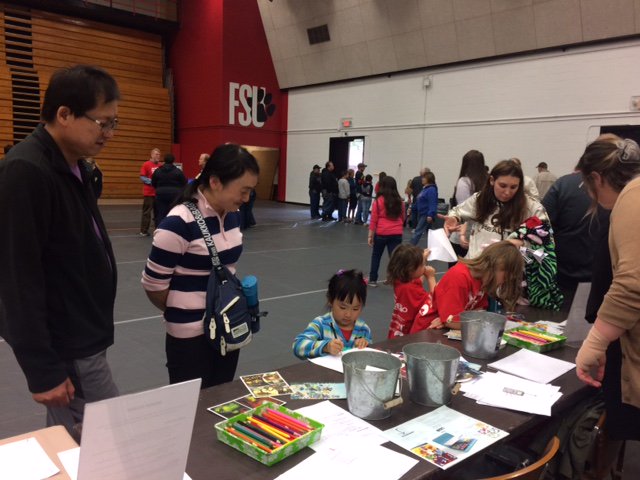 evergreen1780's tweet photo. Evergreen's table at WMD Stem Fest! Great event that makes STEM exciting for local kids. #evergreenstem, #extraordinairesdesignstudio https://t.co/NcOad7yRSB