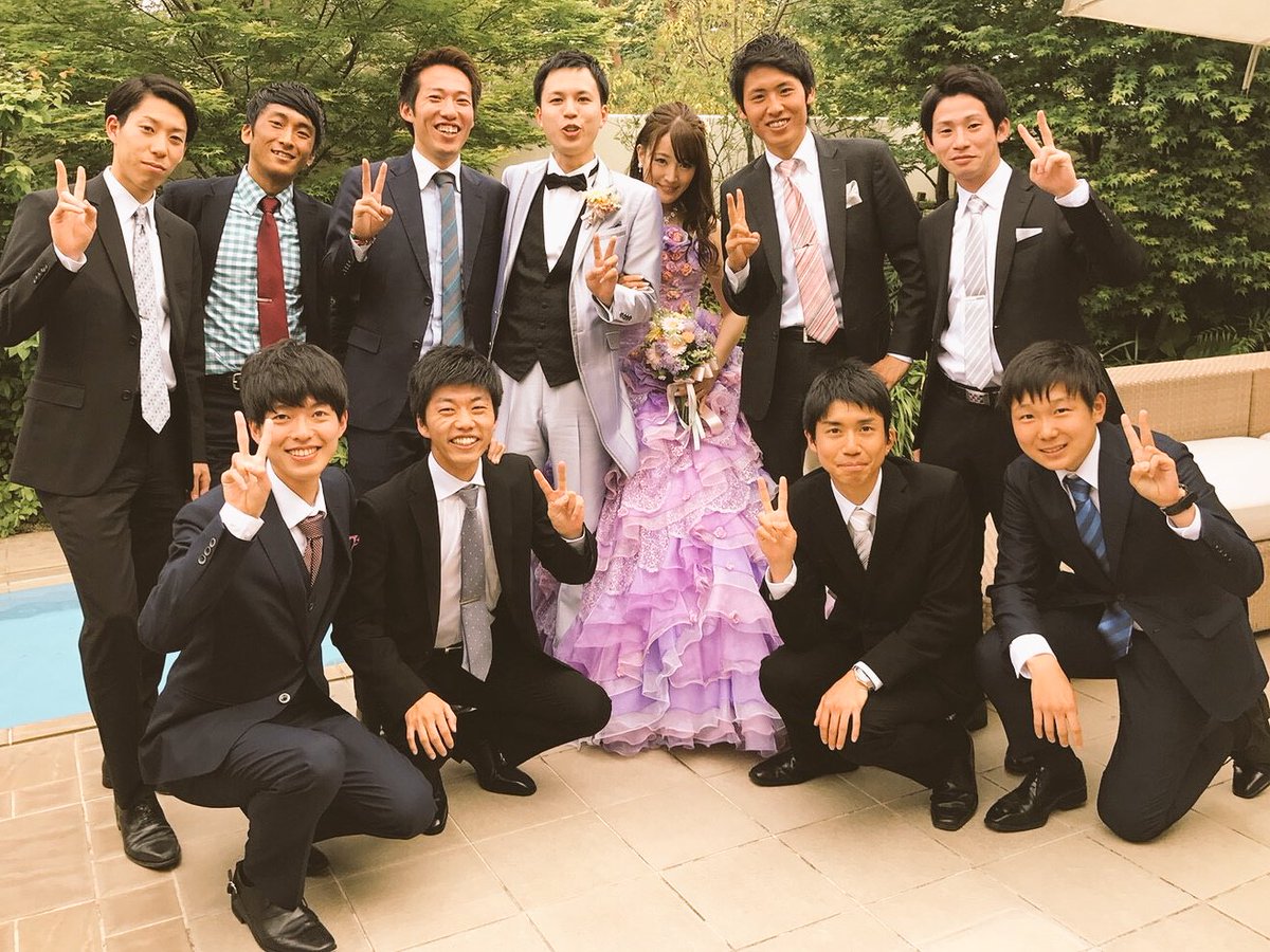Mugen Takimoto 在 Twitter 上 三潟 明日香さんおめでとうございます 幸せおすそ分けしてもらいました 久しぶりに同期と会えて 楽しかったです 結婚式 青学ob ワクワク世代 T Co Tl2otejvia Twitter