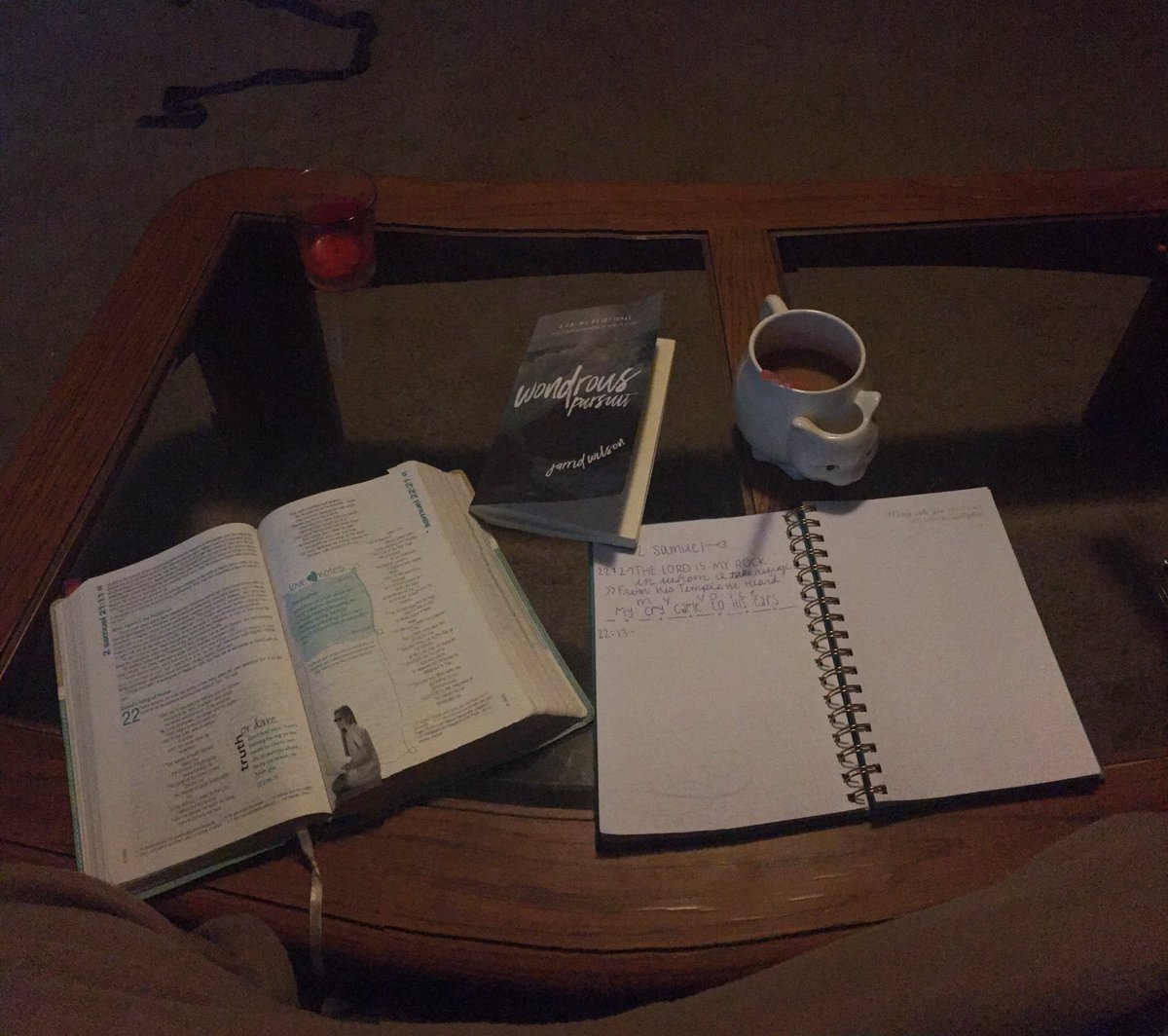 ste_aniee's tweet photo. A little bit of Jesus before Church ❤ #Samuel22 https://t.co/mp72VuZ1wN