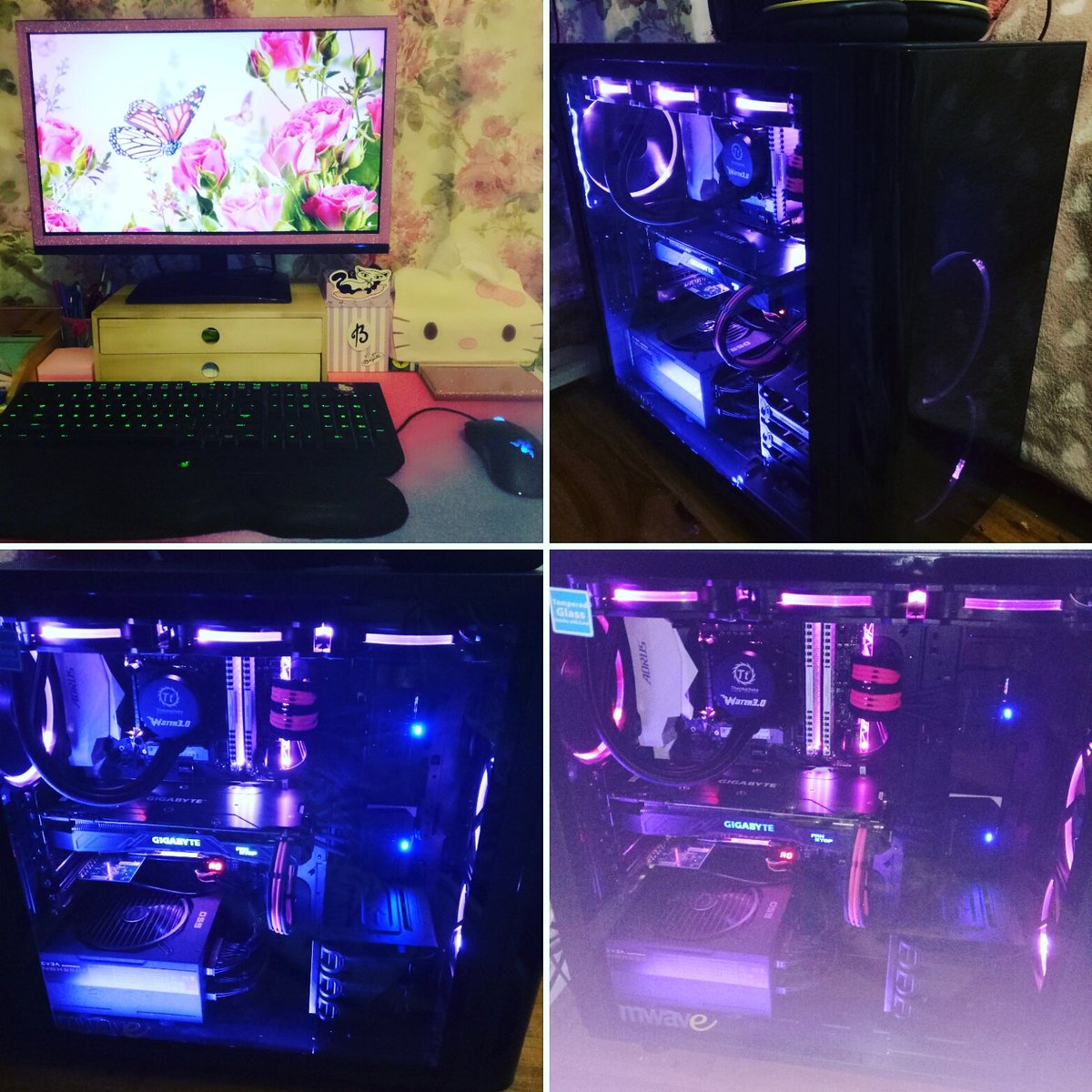Emma_Rosey91's tweet image. My birthday treat to myself with the help of a friend from #mwave 🌸💜🌸💜🌸

#pinkcomputer