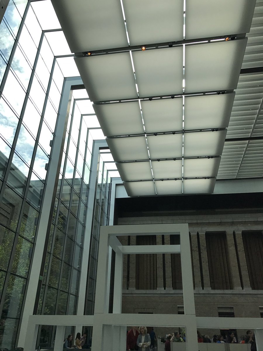 BetsyShowstack's tweet photo. #LookingUp from the courtyard at the #mfaBoston. Yesterday. https://t.co/XJHuenZllg