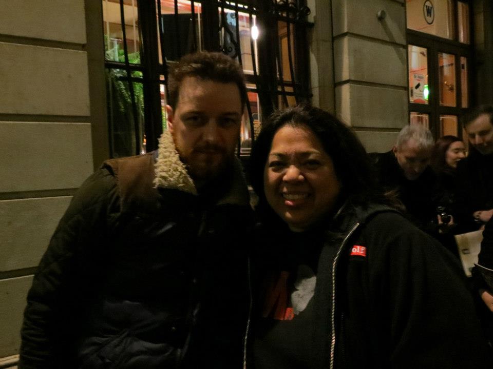 JamesMcAvoyRUS's tweet photo. #JamesMcAvoy #Macbeth #JamieLloyd #TrafTransformed #London https://t.co/JaOxlgGtpF