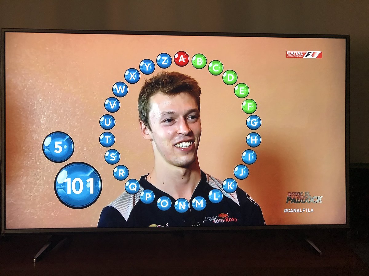jjpaezl's tweet image. @giselle_zm muy bueno el #passgame con @kvyatofficial pero creo que estuvo en desventaja al hacerlo en español #CANALF1LA saludos de 🇨🇴