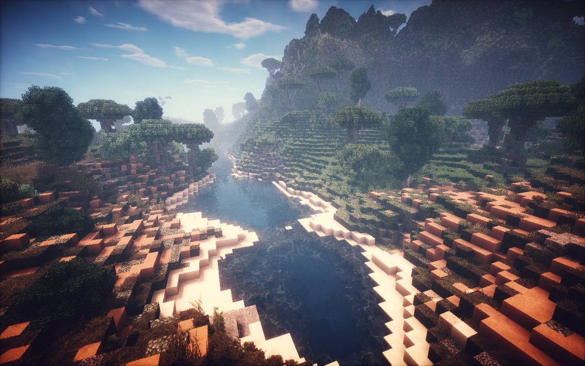 Triliton's tweet photo. Who wouldnt live here? #AcaliaKingdom #Ethea #WeAreConquest #Myshaders https://t.co/ydJU7FkZ49
