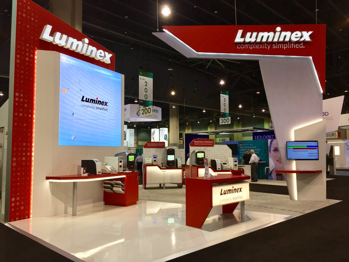 EventsWithRia's tweet image. Live from Savannah, the new @Luminex booth is making its debut at #ASMCVS! Excited to see what the next few days have in store.
