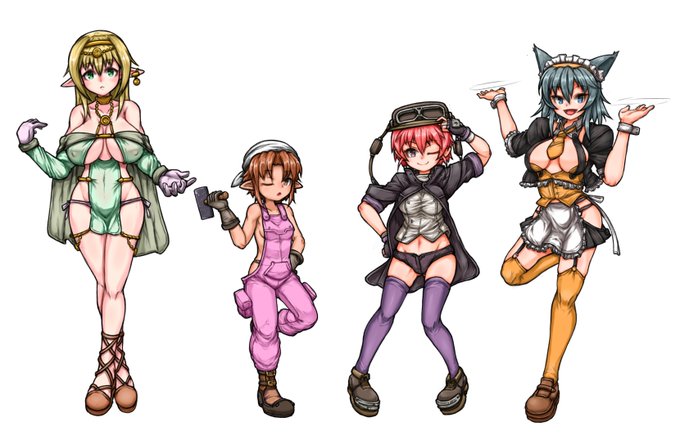 GWに描いてたオリジナルの設定
構想自体はかなり昔からとりあえず少し形に 