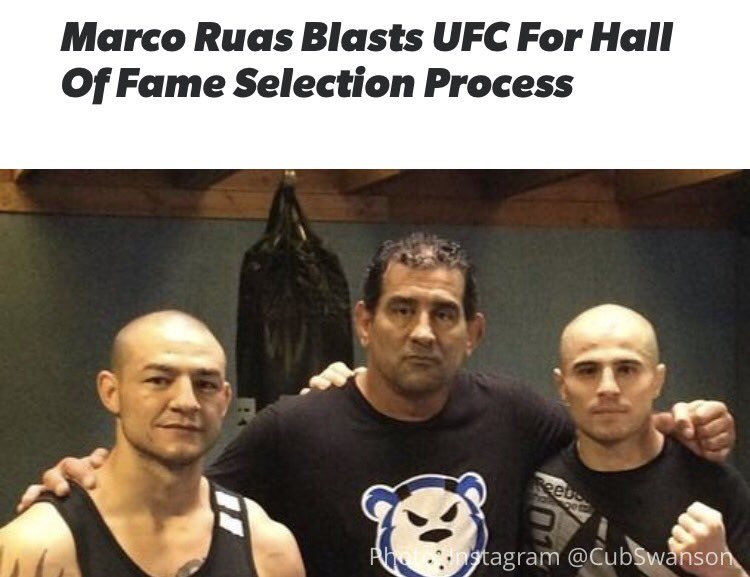 😬Marco Ruas isn't a fan of the #UFC #HOF selection process. "It's a clique. It's not a fan vote." FULL COMMENTS 👉 flocombat.com/article/55777-…