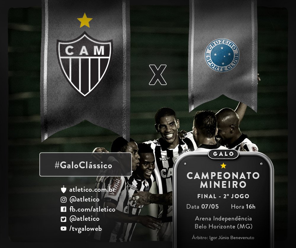 Galo Finalissima Campeonato Mineiro Independencia Acompanhe Jogo Use Tag Galocl Assico Galo Atletico Scoopnest