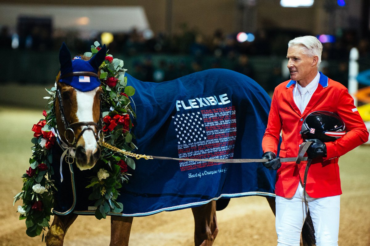 Noelle_Floyd's tweet photo. Farewell, Flexible! @TeamIRLEq @USequestrian @WestPalmsEvents https://t.co/Ju6oLP02rq https://t.co/Swmzb7lFb9