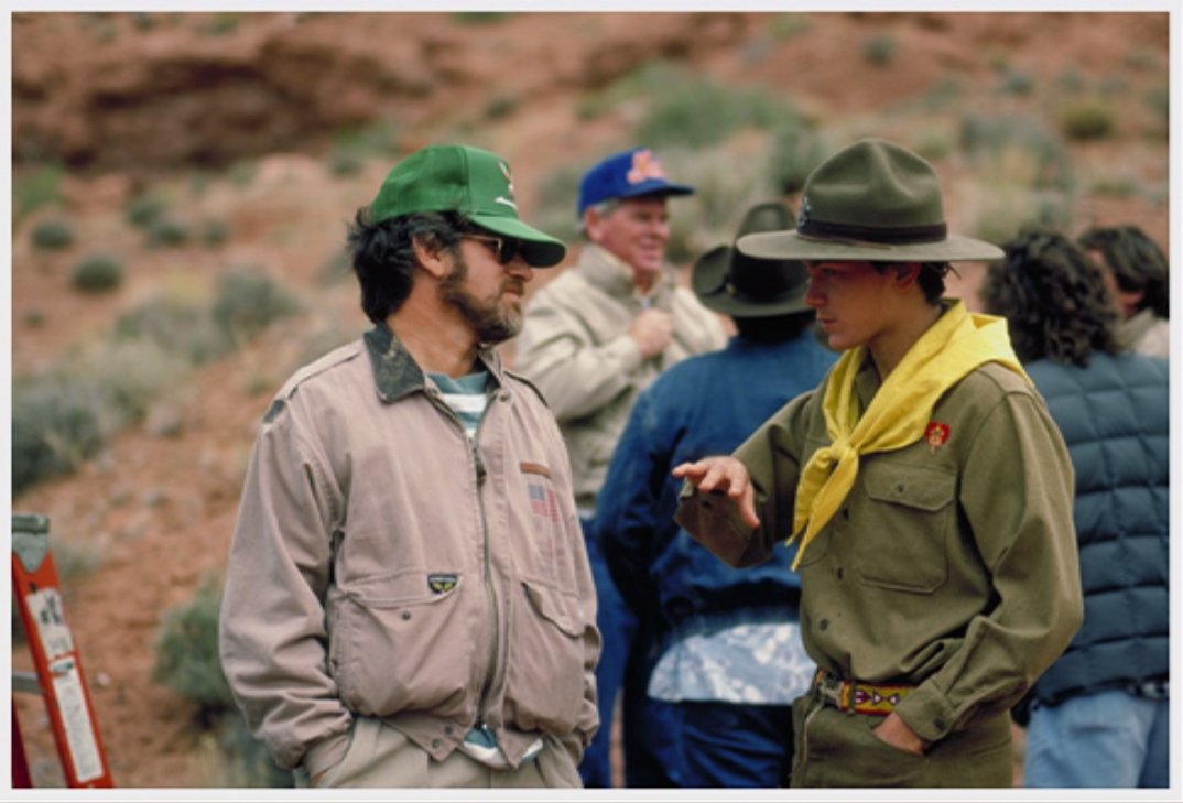 CmonDudes's tweet photo. River Phoenix on the set of Indiana Jones and The Last Crusade (1989) https://t.co/OuTAN2ozTt
