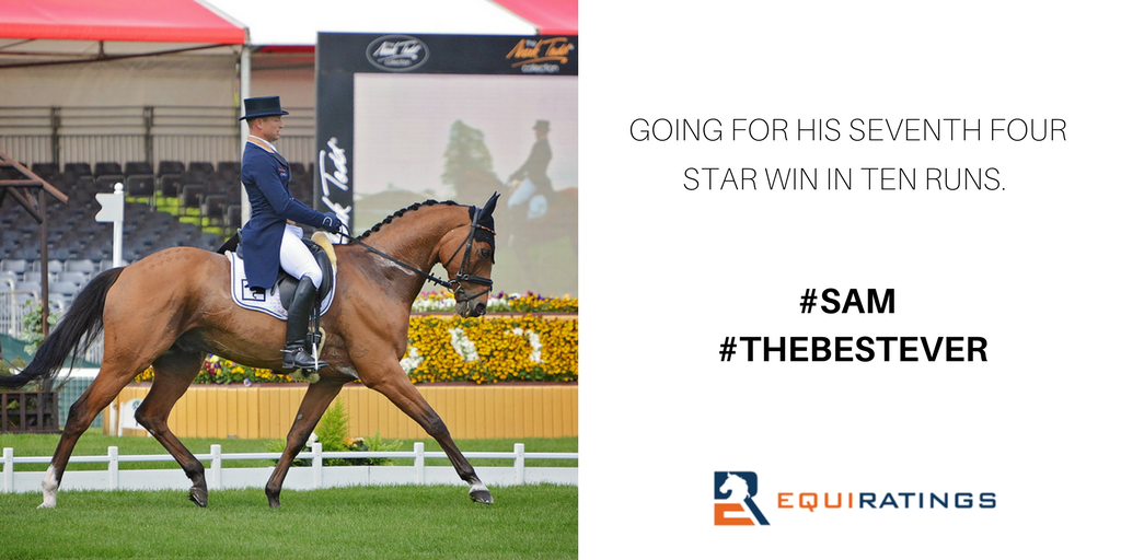 There is nothing left to say. #TheBestEver Can he be one of 5 horses to win a back-to-back Badminton? #SAM