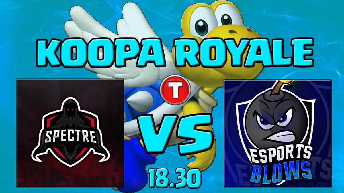 ⏰A las 18.30 volvemos con @KoopaRoyale 

@spectre_club 🆚 @eSportsBlows_  

📺: youtube.com/channel/UCLJvd…