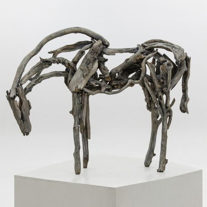 Happy Birthday to masterful sculptor of horses, Deborah Butterfield:  