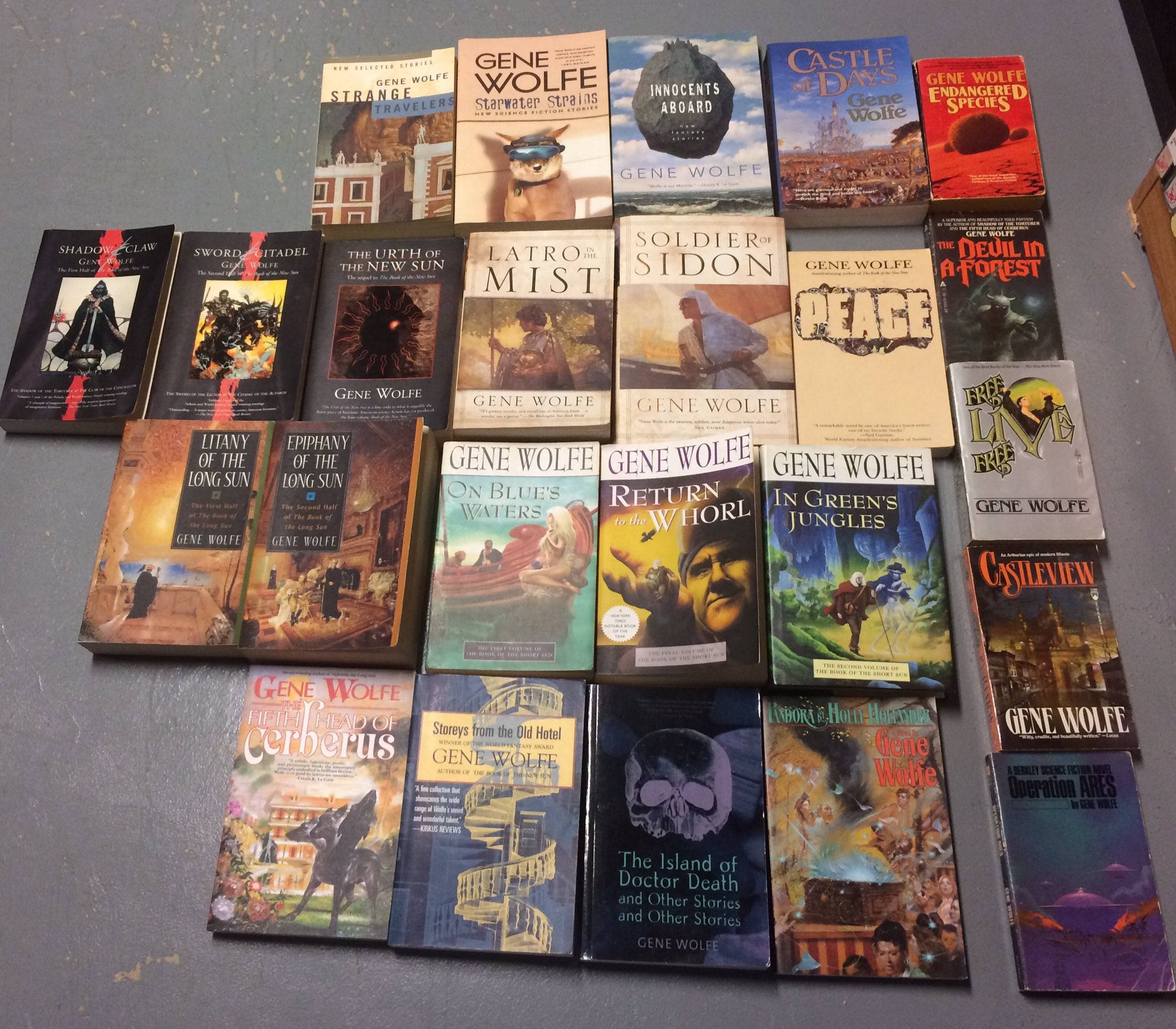 Happy Birthday to Gene Wolfe, the ultimate SFF writer. 