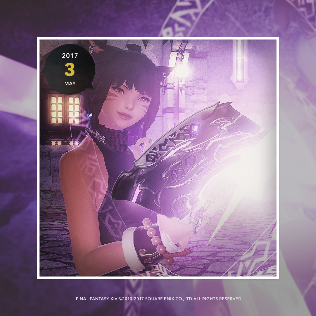 onyaponko's tweet photo. GW中に召喚のアニマウェポンが完成しました（眩しい） #FF14DayFrame #eorzeacamera https://t.co/04qkvW3p6b