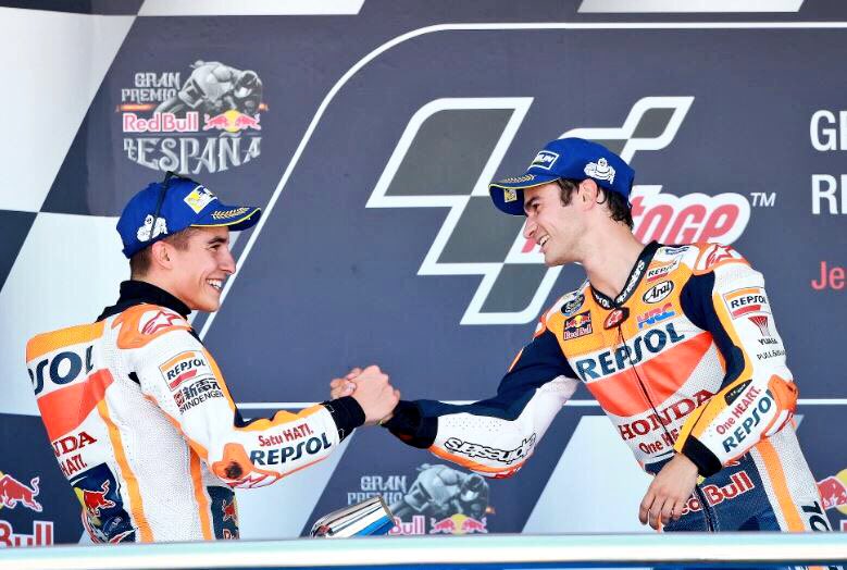 MM93Daily's tweet image. duo repsol honda 👬