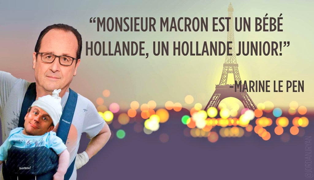 Voice Of Europe Mister Macron Is A Baby Hollande A Hollande Junior T Co Xgwaplb1cm Twitter