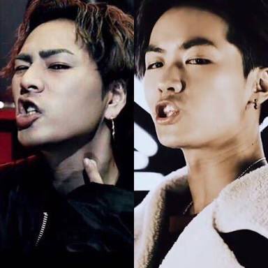 すごく似てる(笑) なんか兄弟みたい☺️ #登坂広臣 #川村壱馬