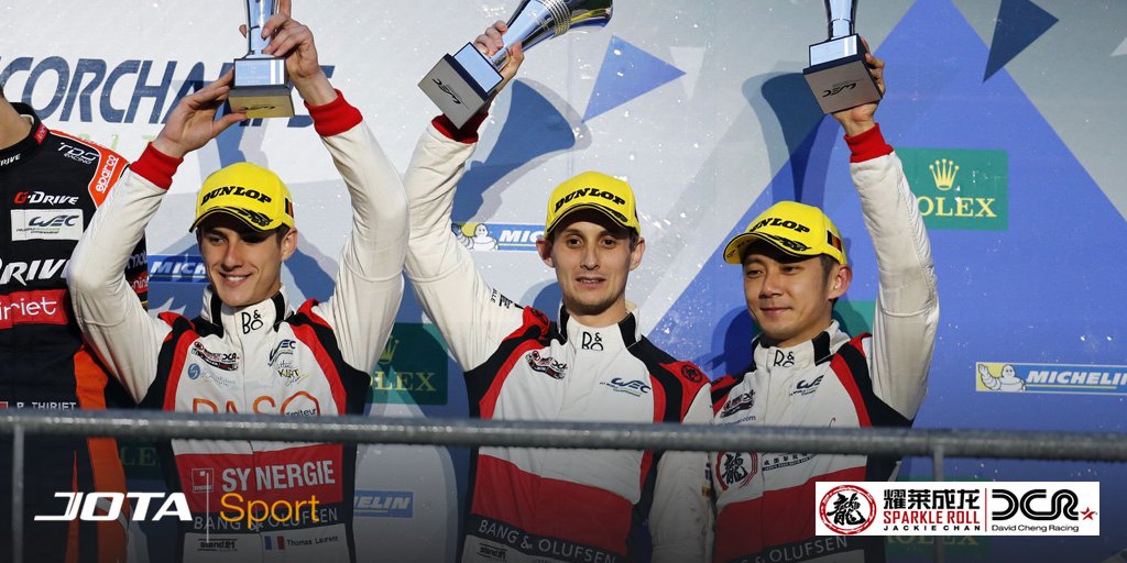 JotaSport's tweet photo. .@DCRacing_Team X @JotaSport  lead the @FIAWEC LMP2 championship after #WEC6hSpa Podium. Race report &amp; 📷 gallery ➡ https://t.co/AMGDyB8Vak https://t.co/eoC265Vn9Z