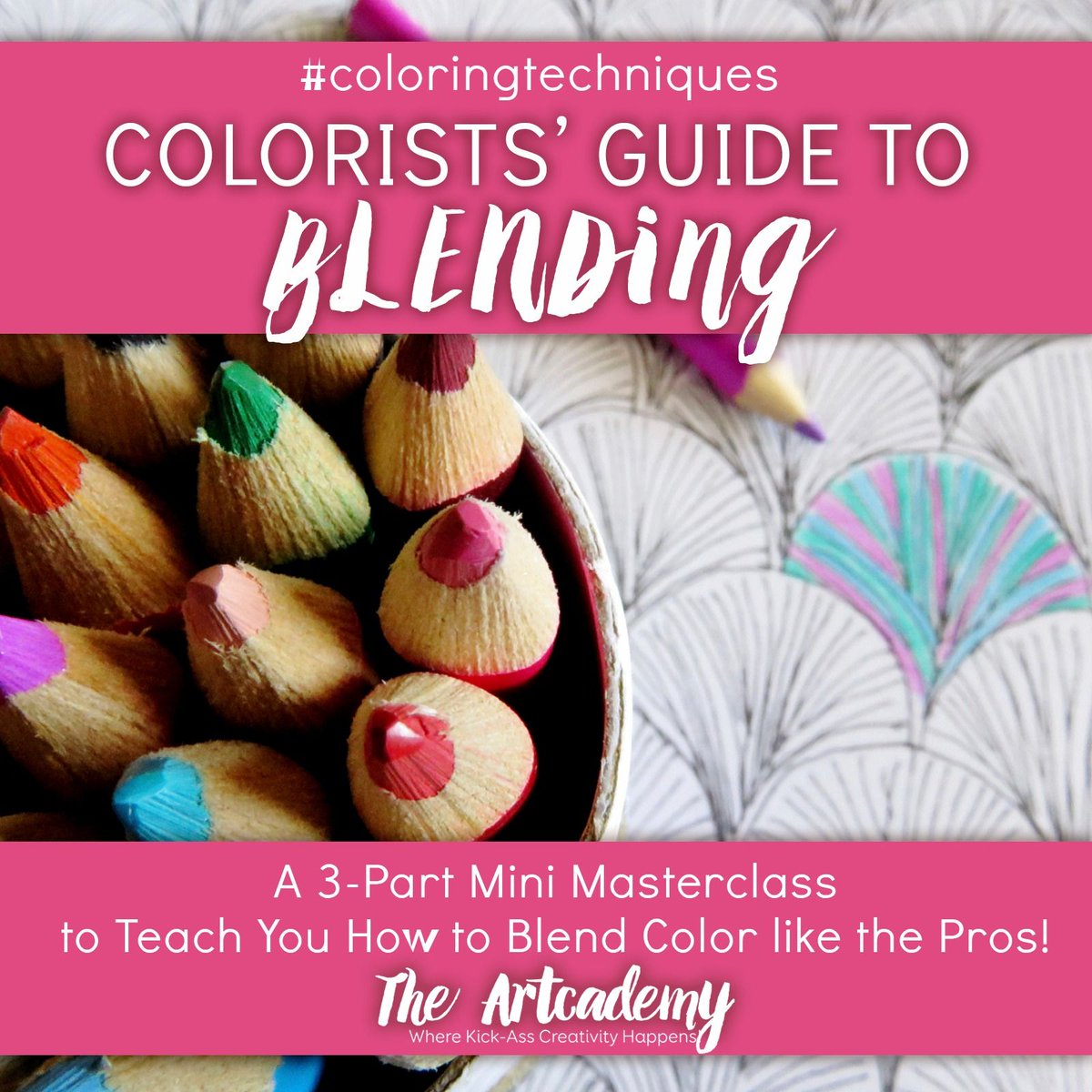 Master the Art of Blending on Your Coloring Pages! #theartcademy#kickasscreativity#coloringbooksforadult#tutorials buff.ly/2oXWYl9