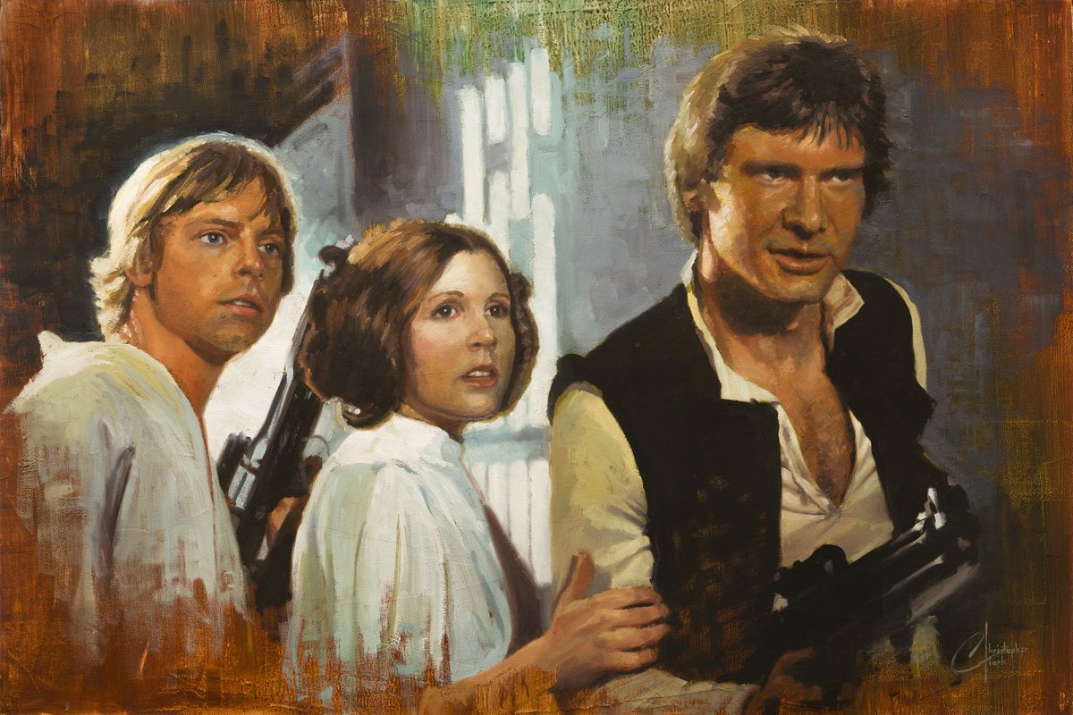 DisneyPaintings's tweet photo. If you're in Denver today, swing by the Incredible Art Gallery at 1020 15th St to meet two Star Wars &amp; marvel Artists &amp; get a free print too https://t.co/NQYOwBs8eh