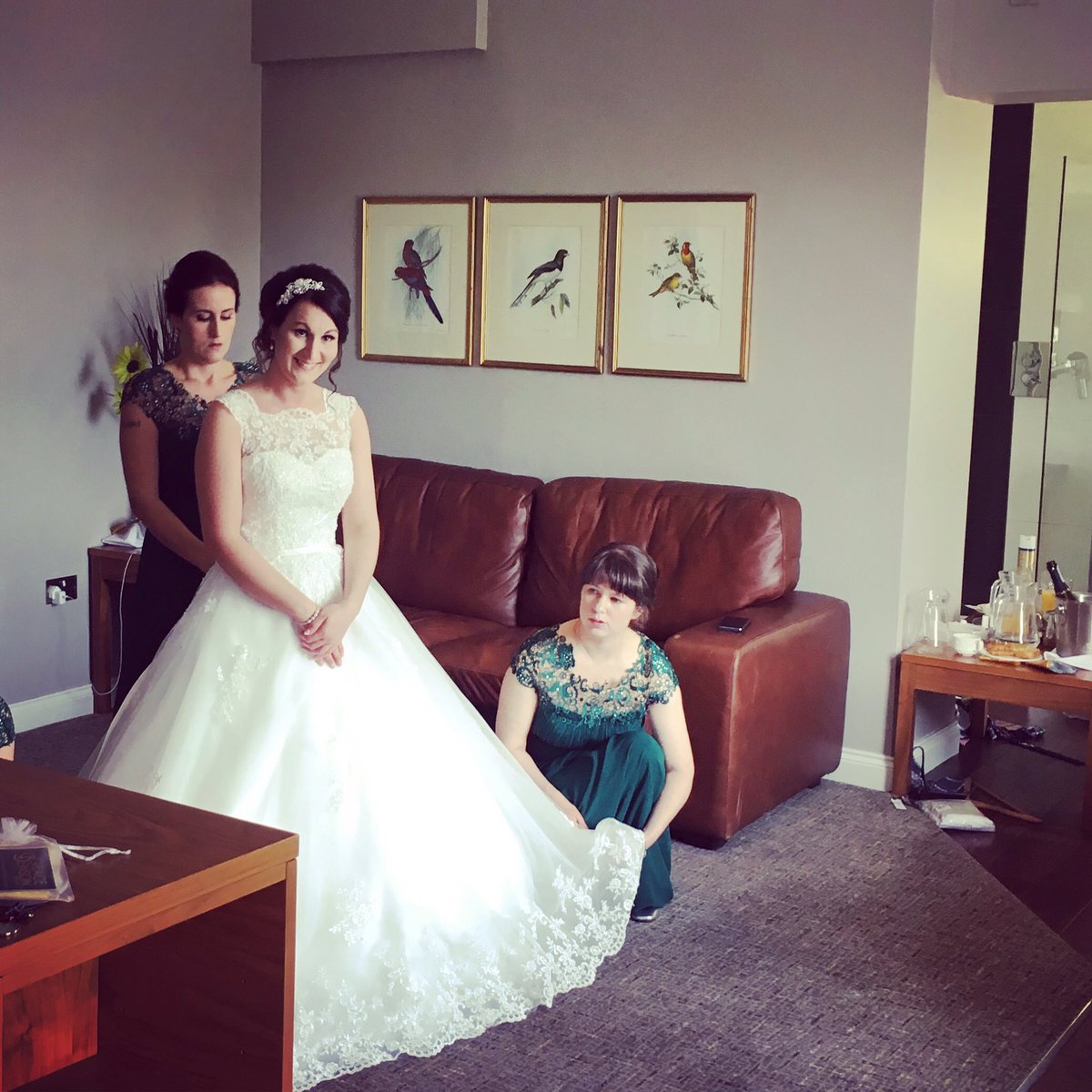 Final moments as a miss! #bridalhairandmakeup