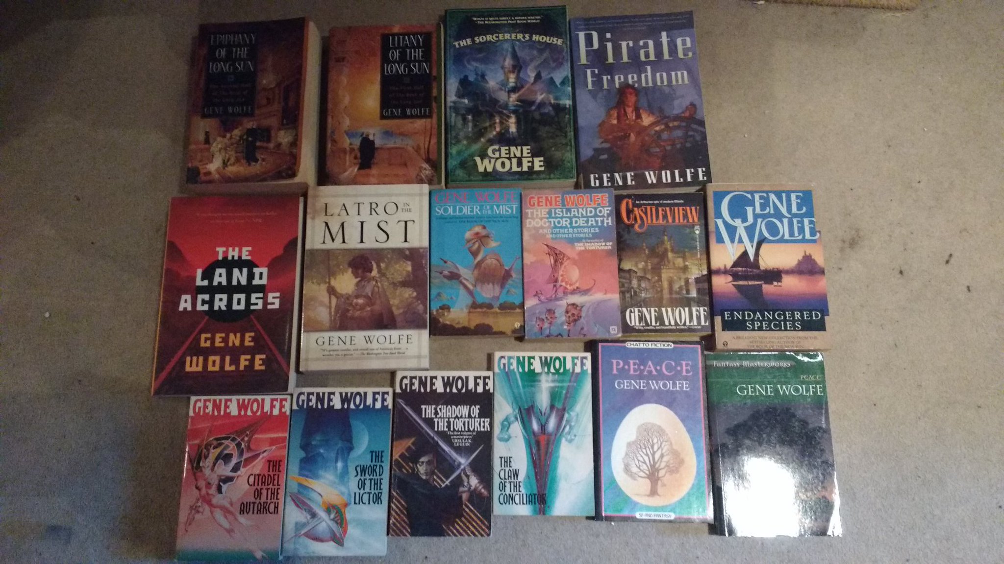 Happy birthday to the wonderful Gene Wolfe, who turns 86 today 