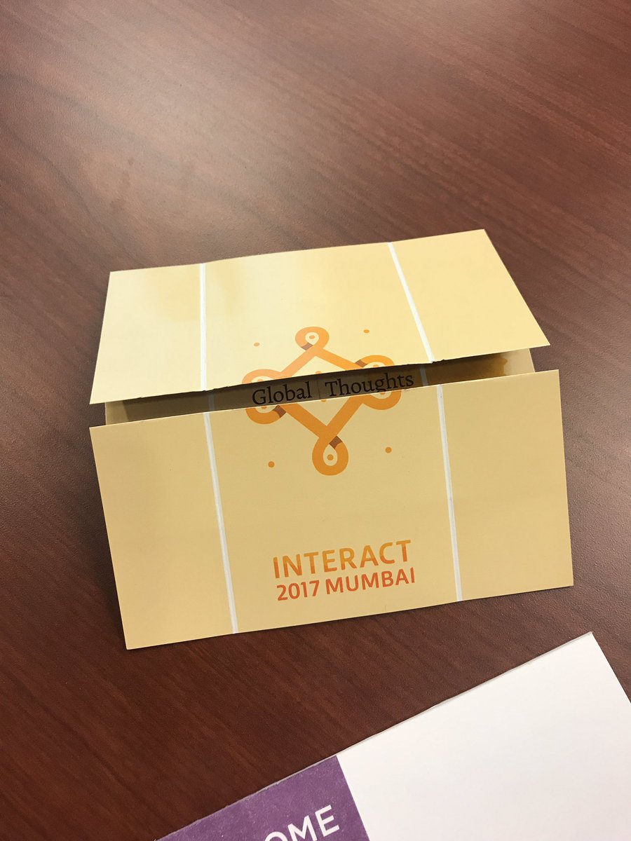 Ebtisam's tweet image. Innovative invitations to #interact17 ! #CHI2017