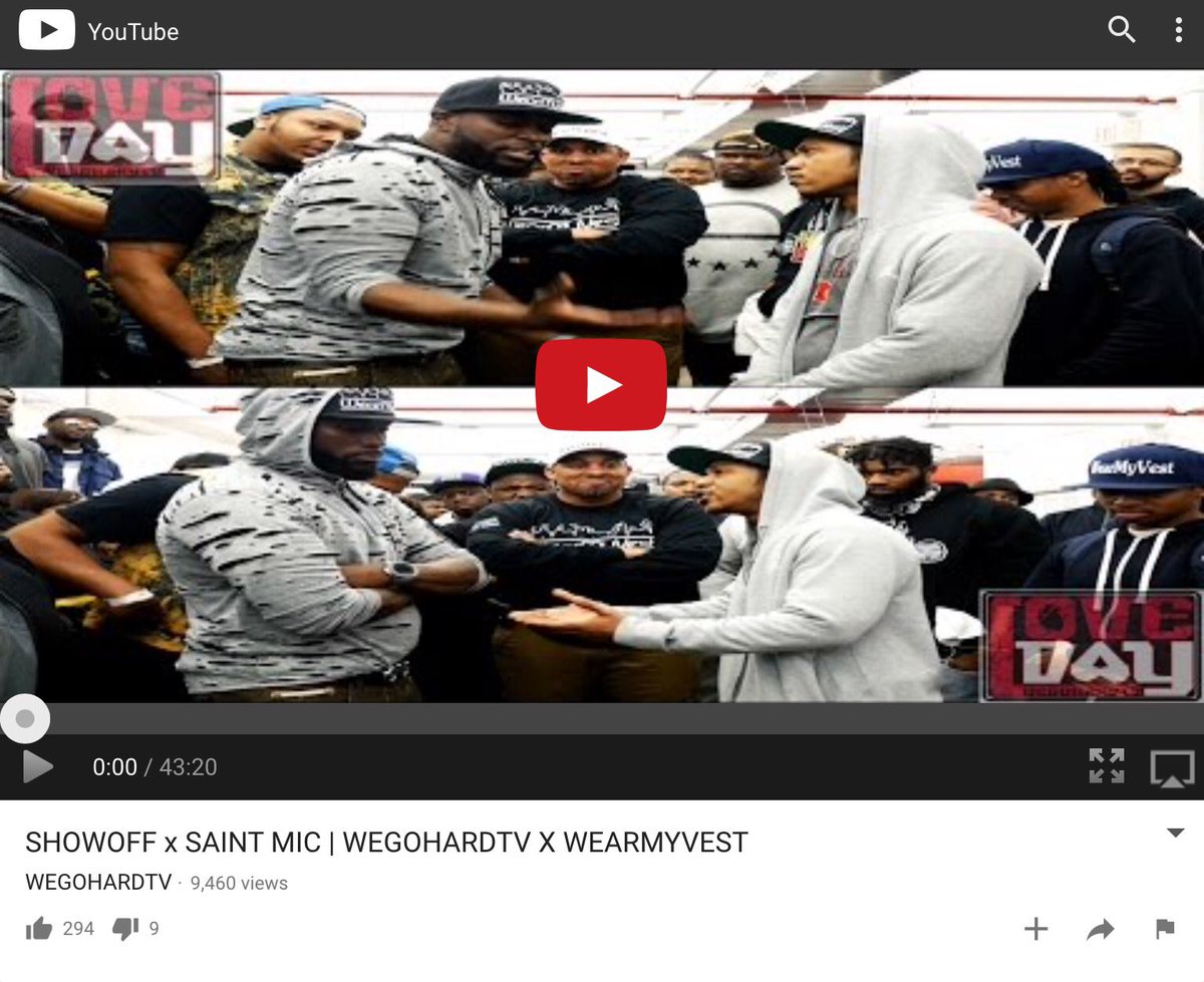 Carr_Show's tweet photo. @TheRealSaintMic vs @Showoffs_Talent is one of best battles I seen in a long time #Respect #Supportrealrap
https://t.co/ZqRsiFks0u https://t.co/f96Rms5cqF