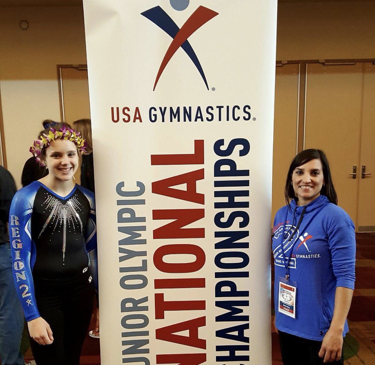1st female Athlete to qualify to JONationals from OOA. I'm so proud of this girl! Congrats on an amazing season Lauren! #gymnastics #teamOOA