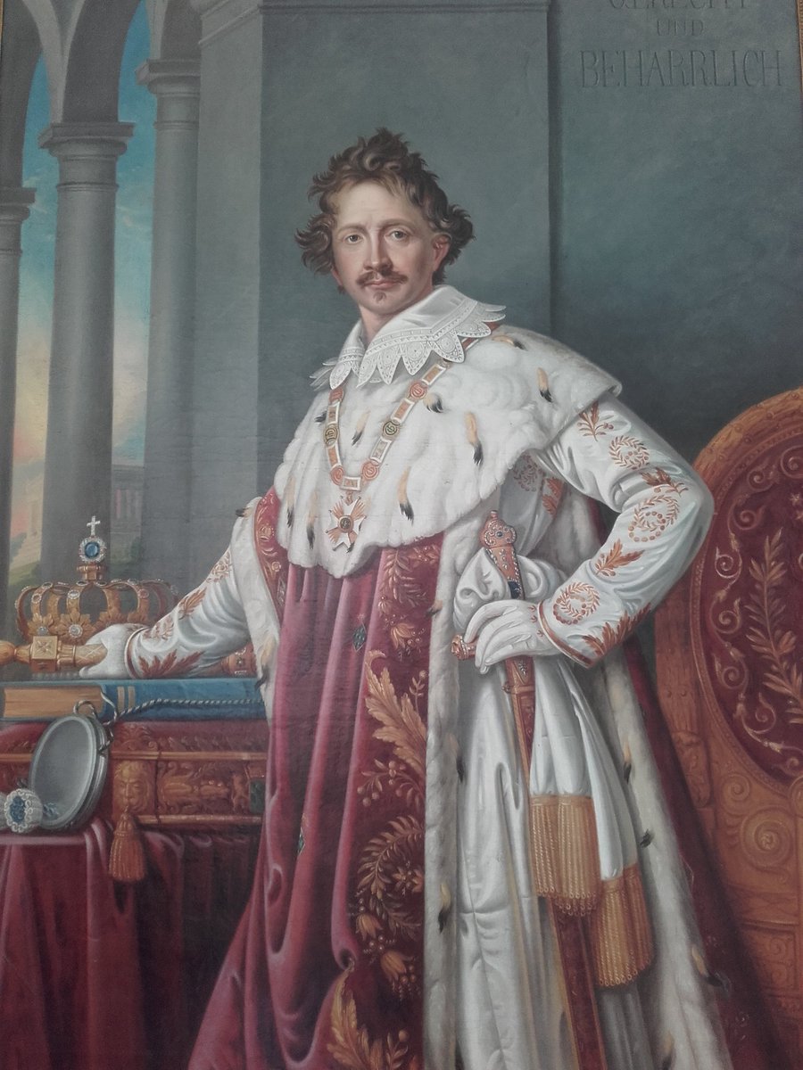 Verkatert aufstehen und sich dann porträtieren lassen war schon immer ungeschickt #Bier #König #Suff