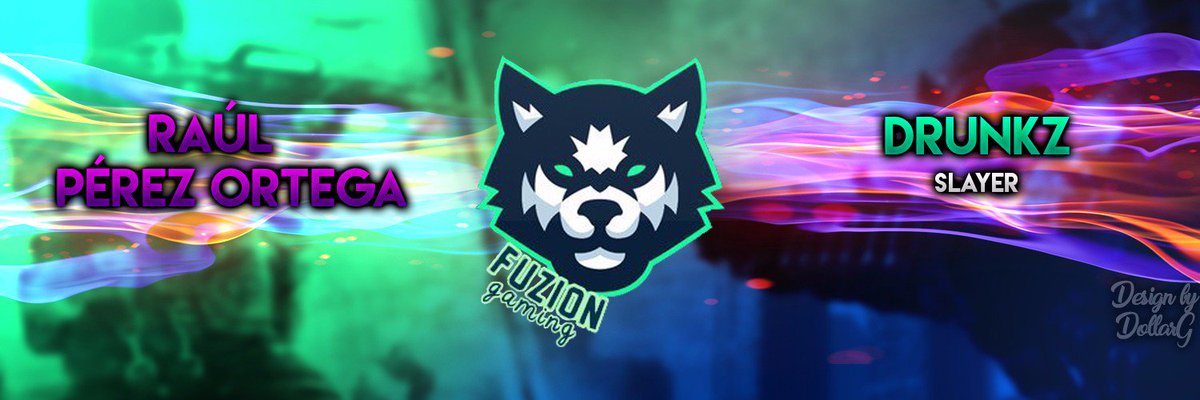 zDruunkz's tweet photo. Muchas gracias a @DollarGamer999 por el header que nos ha hecho para @FuZioNGamingTF y los jugadores, seguidle gente, es buenisimo en estoo https://t.co/mMeQiPNrep