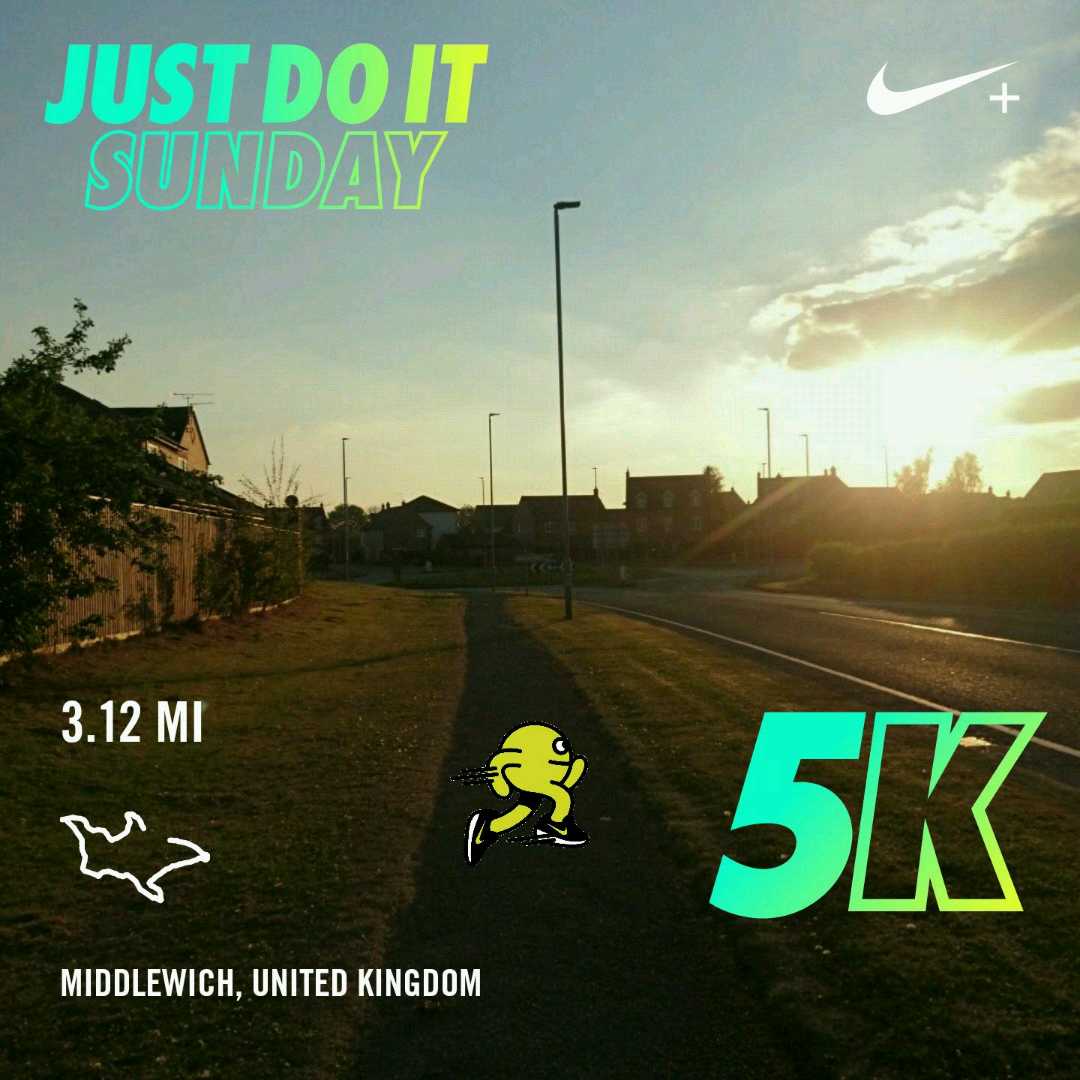 fichardrorrest's tweet photo. First proper road run for ages due to injury. Hurt and need more miles #nikeplus #nikerunclub #boostrunning #middlewich Ran 3.12 mi Nike+ https://t.co/Z5Ptw7khZn