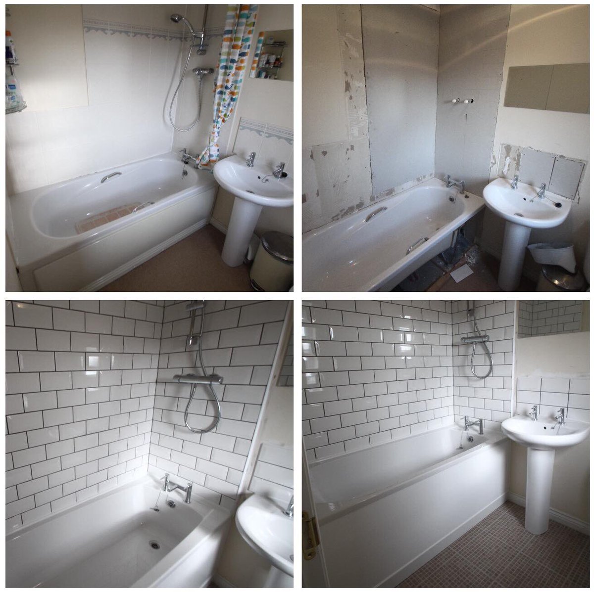 #metrotile makeover #bathroom #interiordesign