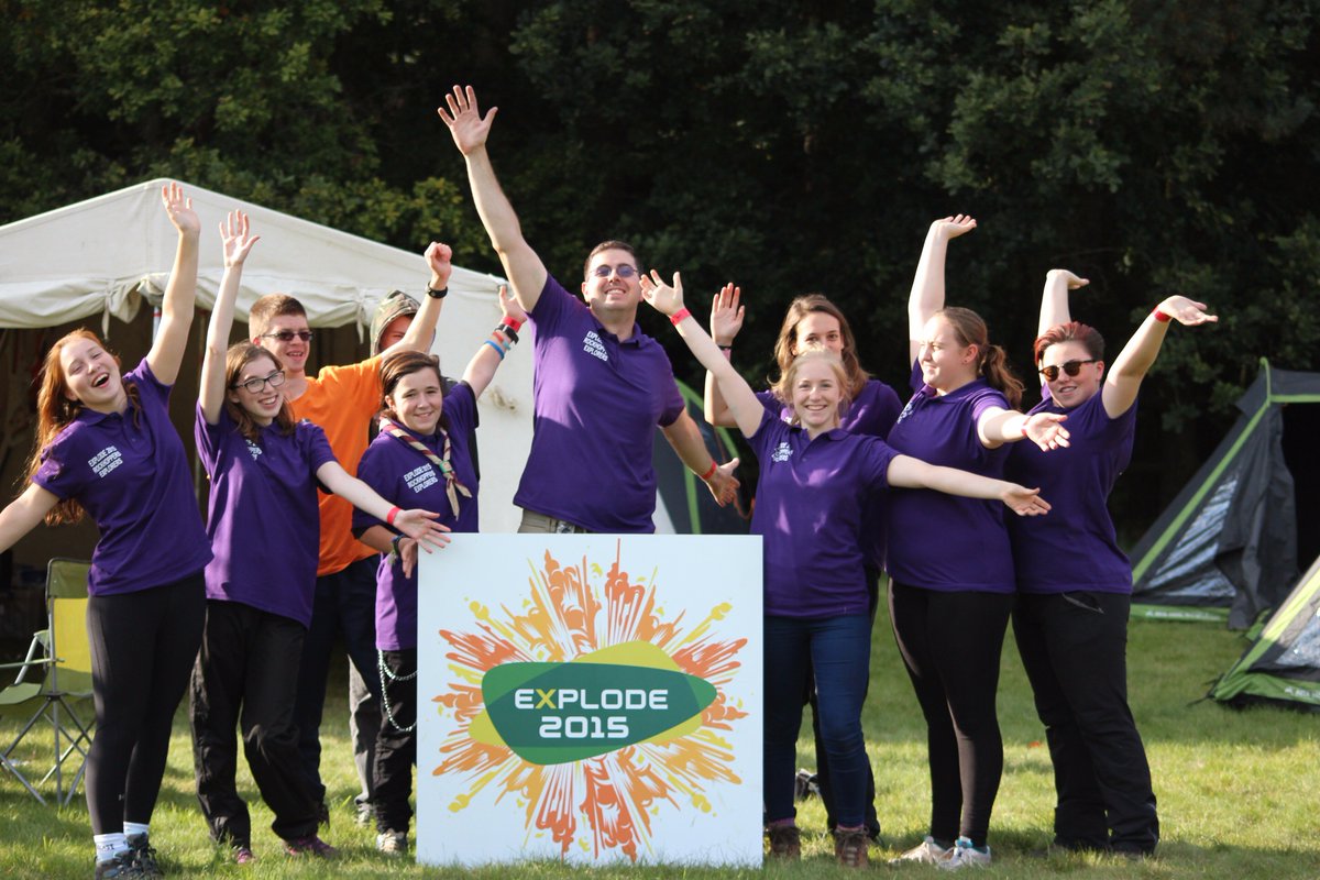 Explodecamp's tweet photo. We've had our biggest Unit booking so far, 19 Explorers. Is your Unit booking more? @BerkshireScouts #Explode2017 #iScout https://t.co/JLXycKRngu