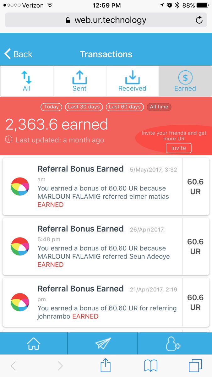 Hi, I am using UR Money and got some bonus UR!! web.ur.technology/r/Q76Du3 #cryptocurrency #free #blockchain #btc #signup #joinme