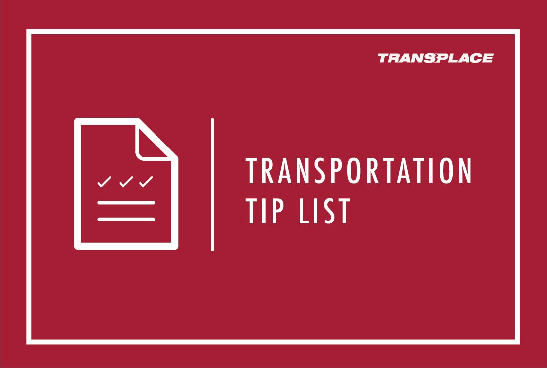 Transplace's tweet photo. TIP LIST | Take a look at a few #supplychain trends that will be highlighted at next week’s #ShipperSymposium! https://t.co/j4KcEeEIbd https://t.co/X2AWkyZE2m