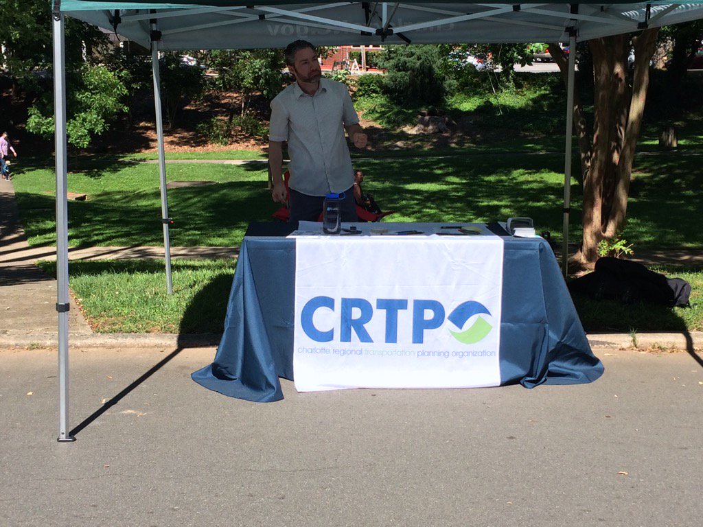 CLTRegionalTPO's tweet photo. Come visit CRTPO's table at OpenStreets704!!  #2045MTP  #CRTPOGrowingTomorrow  #OpenStreets704 https://t.co/FsZi6w02lw