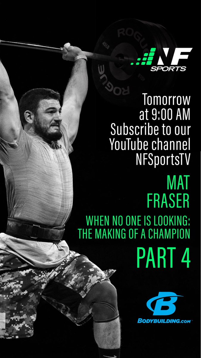 Tomorrow @ 9AM! <a href="/MathewFras/">Mat Fraser</a> #HWPO #naturalfuel