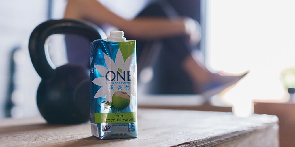 A good way to get a handle on the workout. #ONEUpYourHydration