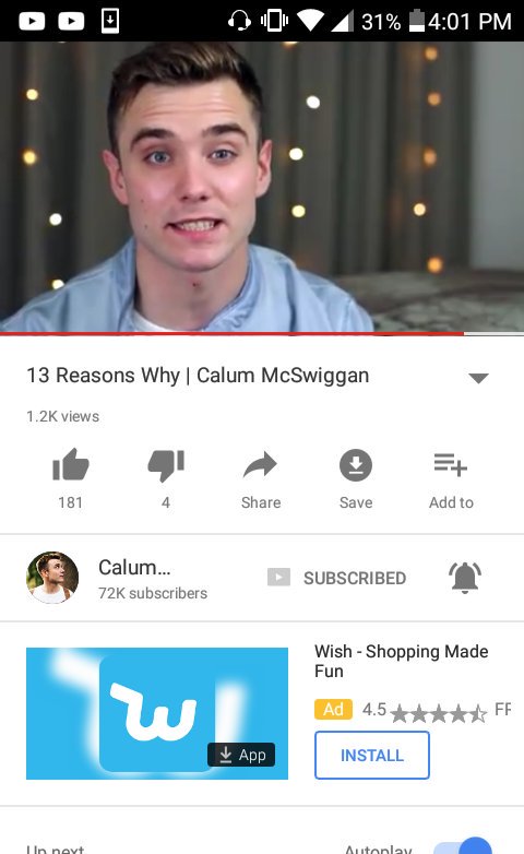 Shanagator45's tweet photo. This is just ❤❤ Guys you have to watch this! @CalumMcSwiggan touched my heart so mich with this! https://t.co/zKVdlLwzrV