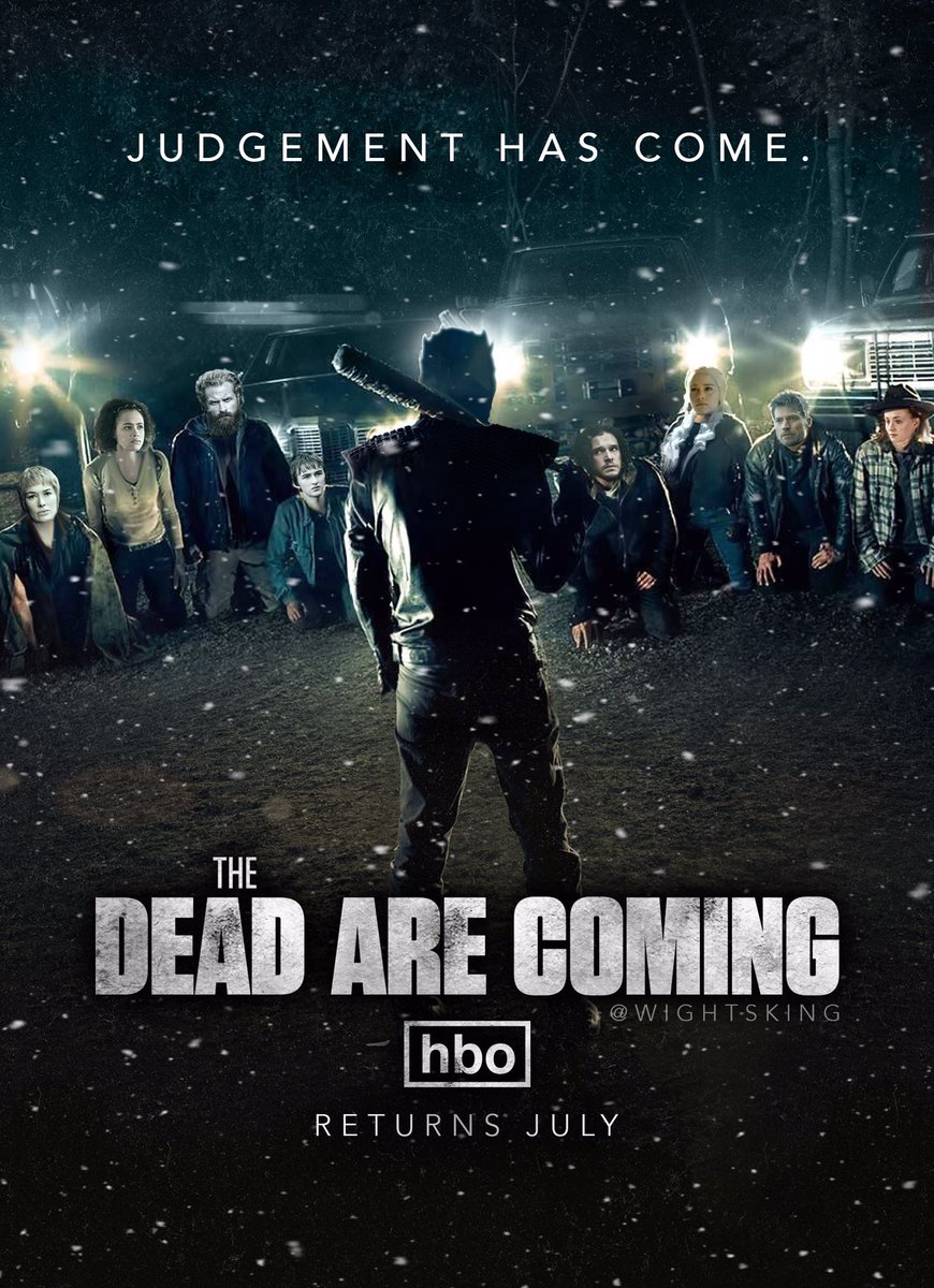 The Dead are Coming #GameOfThrones #TheWalkingDead