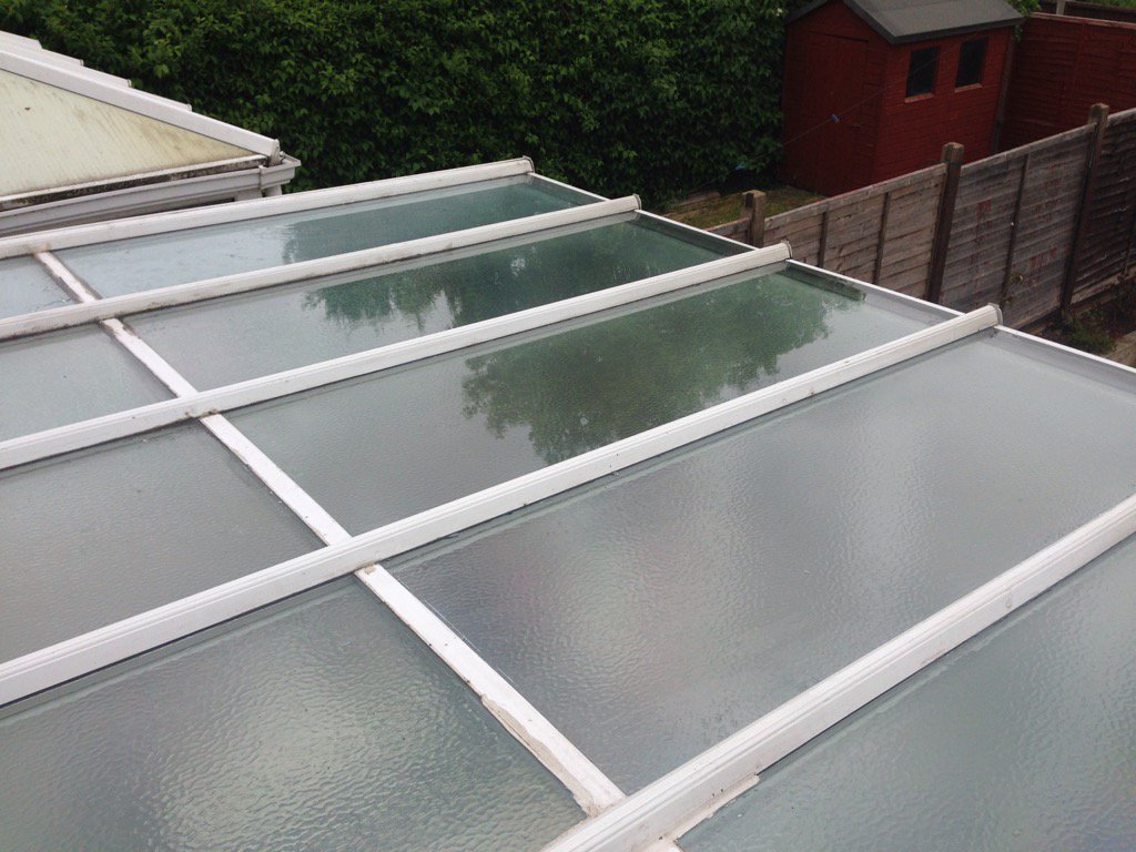 AveryWindows's tweet image. Con roof after pic