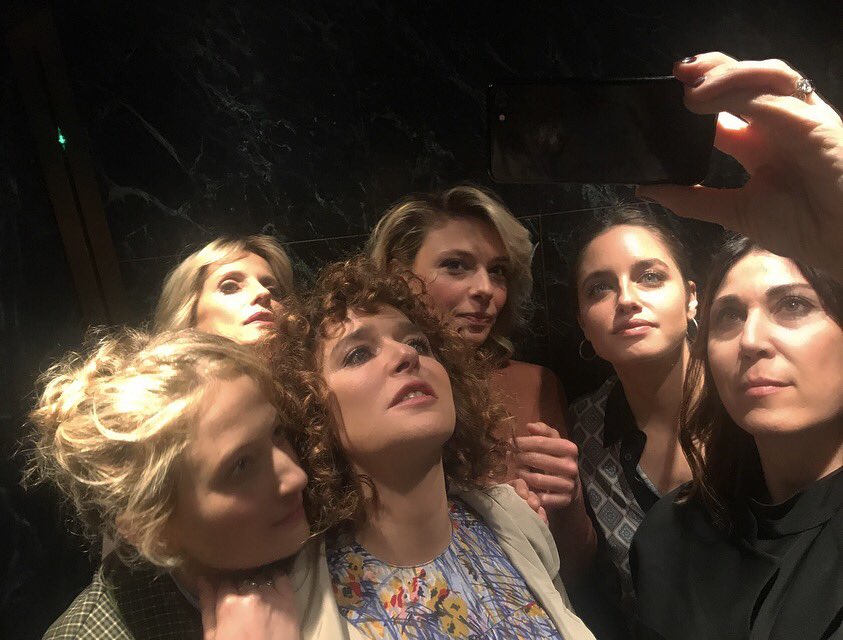 suite19pr's tweet photo. #supportyourlocalgang #pradacalling #valeriagolino #isabellaferrari#albarohrwacher #jasminetrinca #matildegioli #eleonorapratelli @Prada https://t.co/aqx2soBE9f