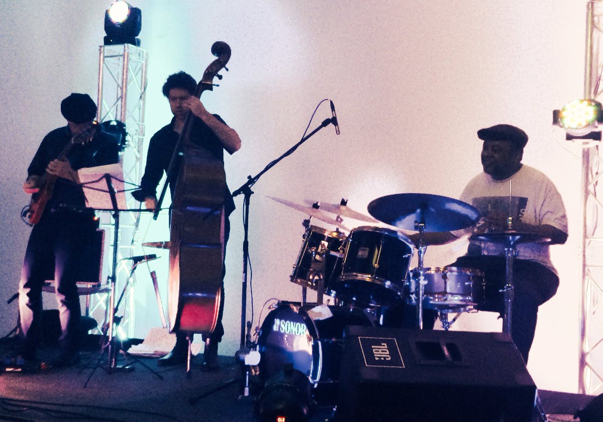 JohnJMoser's tweet photo. .@mcall REVIEW Jeff 'Tain' Watts, @andymilnemusic make intimate @AllentownJazz Fest day at @AtownArtMuseum sound big https://t.co/MabDWgZybx https://t.co/sxbSvDuFAh