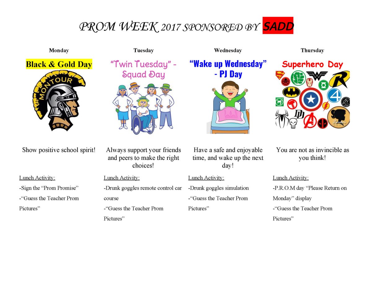 hilltopspartan's tweet photo. Get Ready for Prom Week with @SADD_Montour! @biobesties @missmercadante https://t.co/9gONNvKgSm