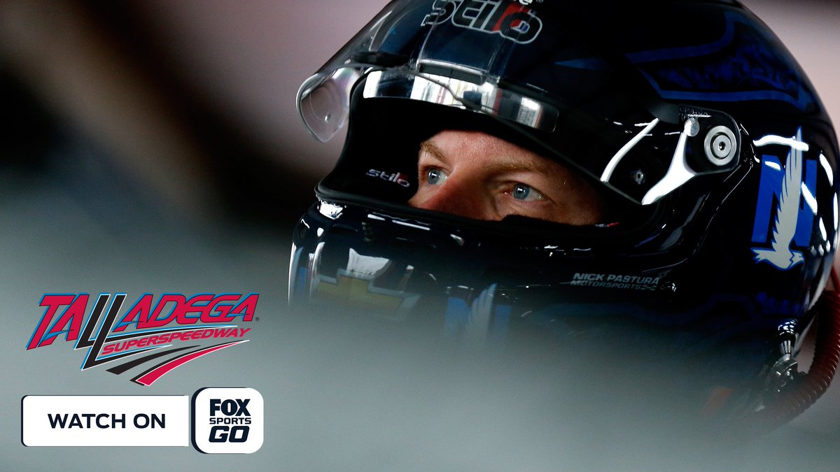FOXSports's tweet photo. .@NASCARonFOX has your ticket to ride with @DaleJr today at @TalladegaSuperS.

#88CarChannel» » https://t.co/mtdMF6IDmY

#FOXSportsGO https://t.co/ic5zVQxmbE