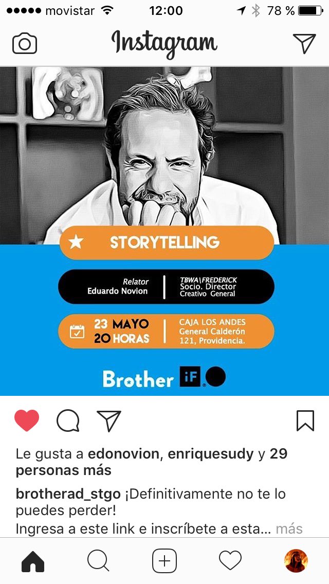 #storytelling Contar una historia es darle sentido a la vida. Los espero.