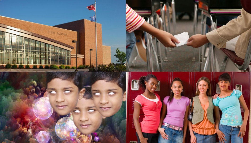 ClickHole's tweet photo. It’s Your First Day At A New High School. Can You Become Popular? https://t.co/r1AUDtnoKD https://t.co/WguU1IEBDM
