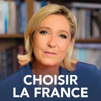 A voté pour @MLP_officiel pour #ChoisirLaFrance